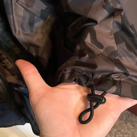 2/$20-Camouflage Zip-Up windbreaker Jacket - Picture 6 of 8